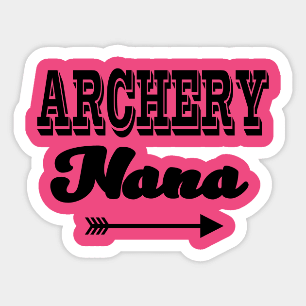 Archery Nana Sticker by Teresa's Store 1
